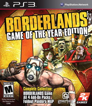 Borderlands Game Of The Year  Goty  Ps3